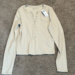 Abercrombie Ribbed Long Sleeve